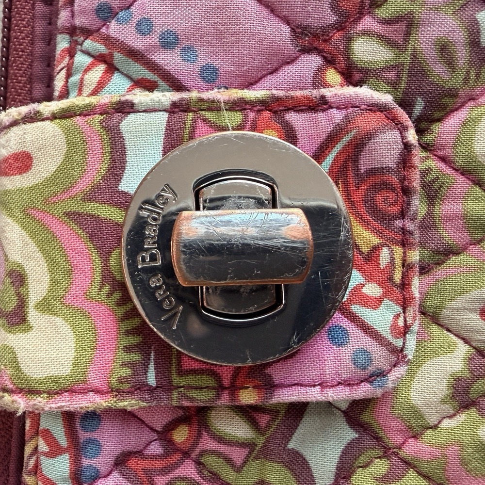Vera Bradley RFID Turnlock Wallet in Cotton - Picture 2 of 16